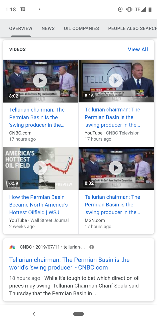  A video pack containing four videos, including three from CNBC published on three different platforms (Youtube, CNBC, and MSNBC).